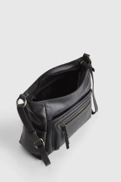 Carrie Leather Crossbody Bag