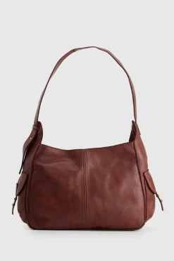 Cece Leather Hobo Bag