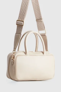 Charli Leather Bowling Bag