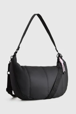 Coated Crescent Sling Bag