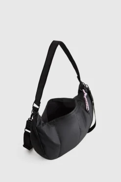 Coated Crescent Sling Bag