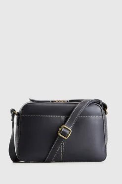 Connie Leather Crossbody Bag