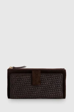Emmy Suede Leather Medium Wallet