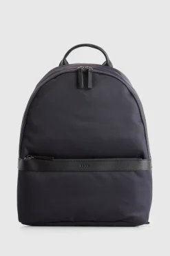 Finn Nylon/Leather Trim Backpack