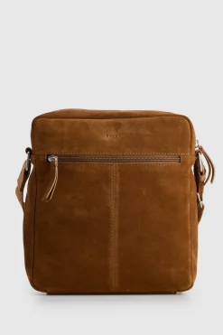 Harris Suede Large NS Satchel