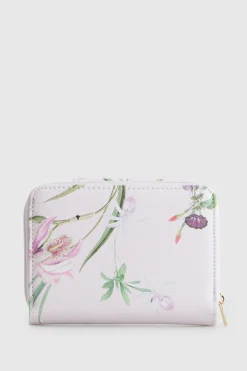 Iris Floral Small Tab Wallet