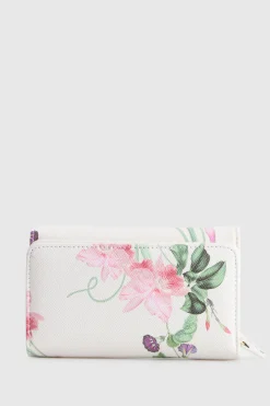 Iris Floral Trifold Wallet