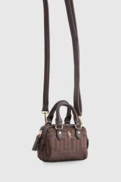 Jacquard Micro Crossbody Bag