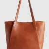 Josie Leather Tote Bag