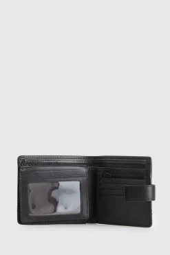 Leather Tab Wallet