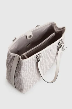 Logo Jacquard Tote Bag