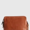 Maya Leather Crossbody Bag