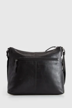 Maya Leather Large Crossbody Bag