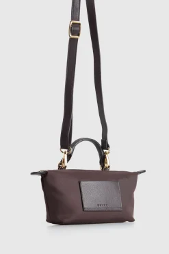 Noosa Leather Trim Crossbody Bag