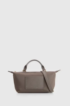 Noosa Leather Trim Crossbody Bag
