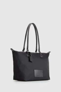 Noosa Leather Trim Tote Bag