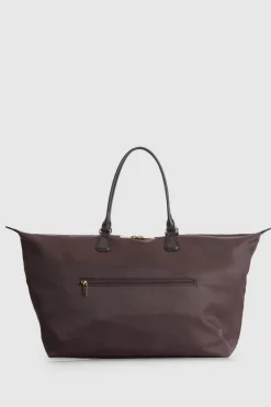 Noosa Leather Trim Travel Tote Bag