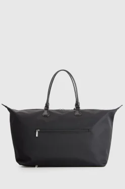 Noosa Leather Trim Travel Tote Bag