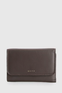 RFID Daisy Leahter Meadium Wallet