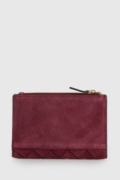 RFID Ines Suede Weave Med Wallet