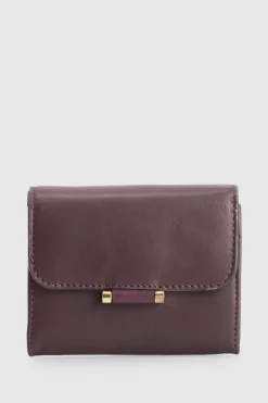 RFID Iris Leather Small Wallet