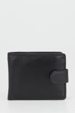 RFID Leather Tab Wallet