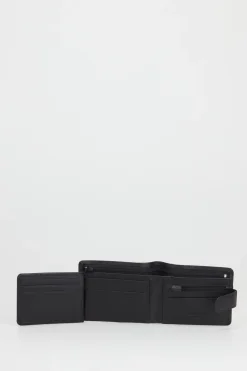 RFID Leather Tab Wallet