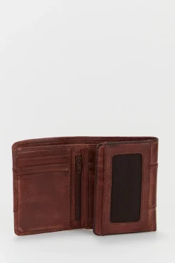 RFID Max Leather Trifold Wallet