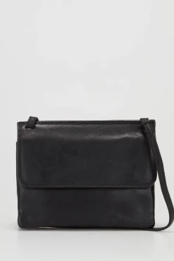 RFID Maya Leather Small Crossbody