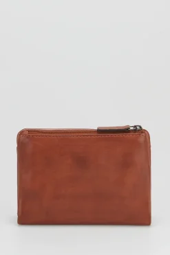 RFID Maya Leather Small Wallet
