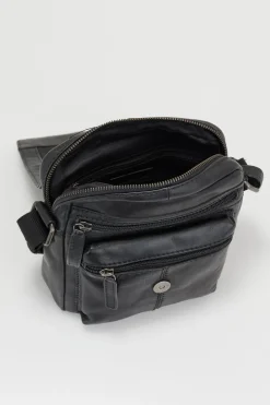 Rigio Leather Small Satchel