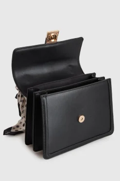 Scarf Top Handle Bag