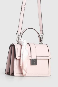 Scarf Top Handle Bag
