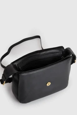 Sofia Leather Flap Crossbody Bag