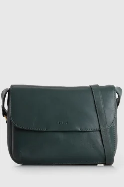 Sofia Leather Flap Crossbody Bag