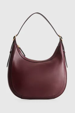 Sofia Leather Hobo Bag